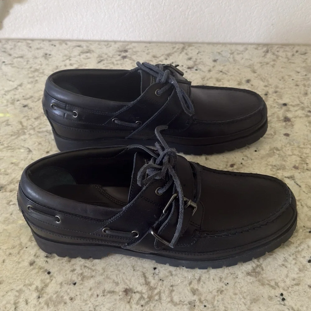 Polo Country Ralph Lauren Ranger X Alex Dymond Boat Shoe Mens Size US 10.5 Navy